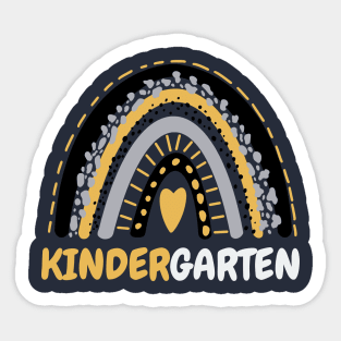 Awesome gift for the first day of kindergarten/preschool Sticker